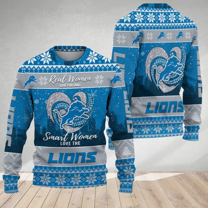 Detroit Lions Woolen Sweater BGSWT108