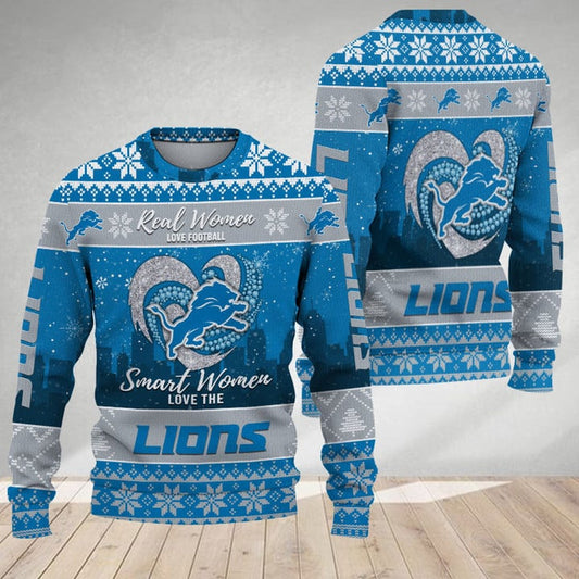 Detroit Lions Woolen Sweater BGSWT108