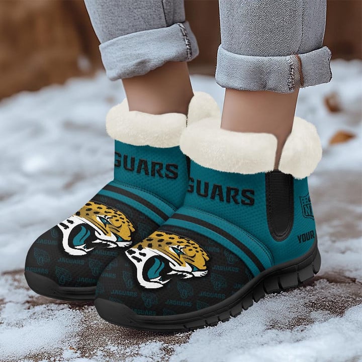 Jacksonville Jaguars Comfy Winter Snow Boots AZDDWSB000019