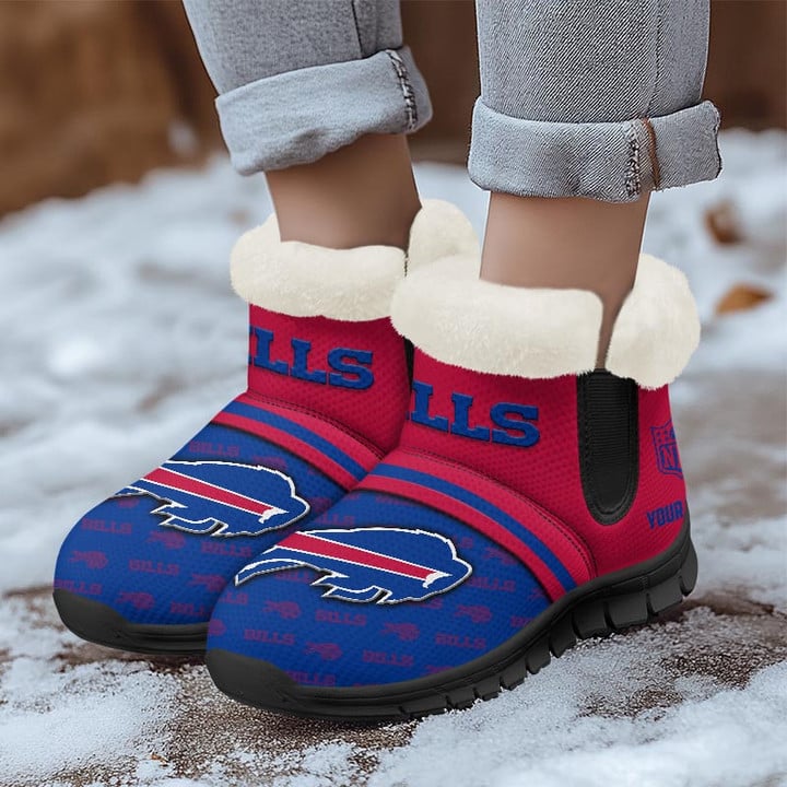 Buffalo Bills Comfy Winter Snow Boots AZDDWSB000027