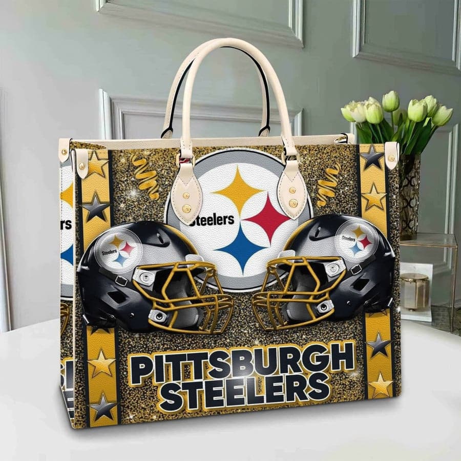 Pittsburgh Steelers Leather Hand Bag BB240