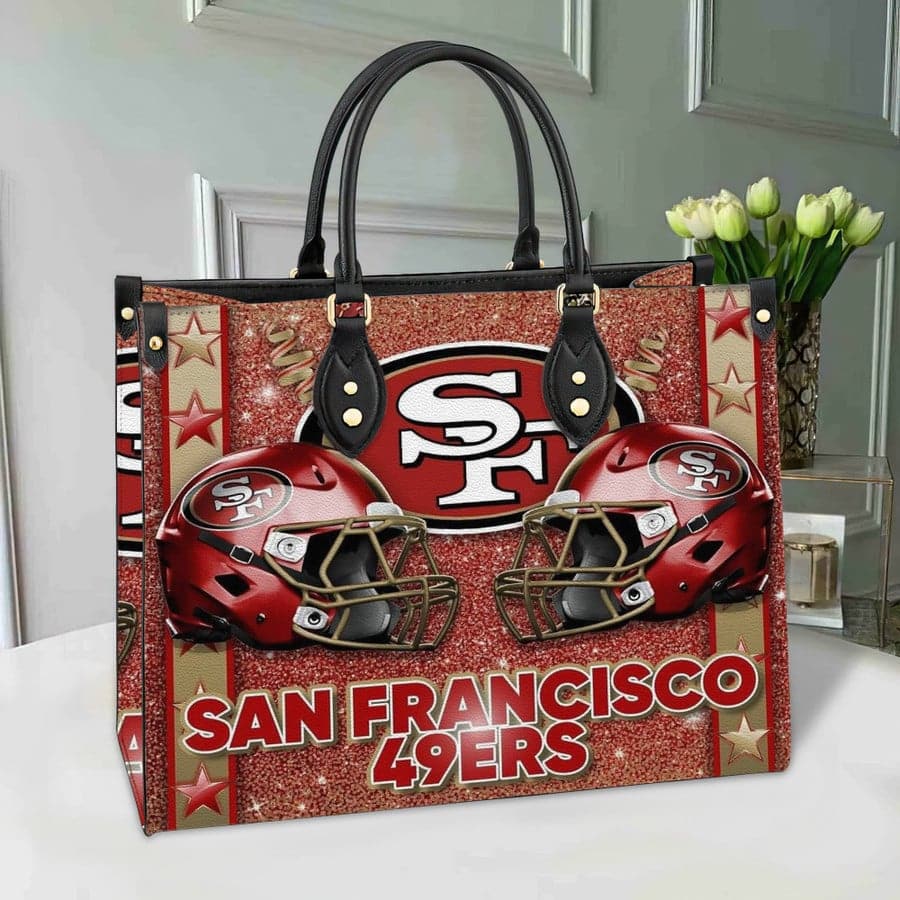 San Francisco 49ers Leather Hand Bag BB225