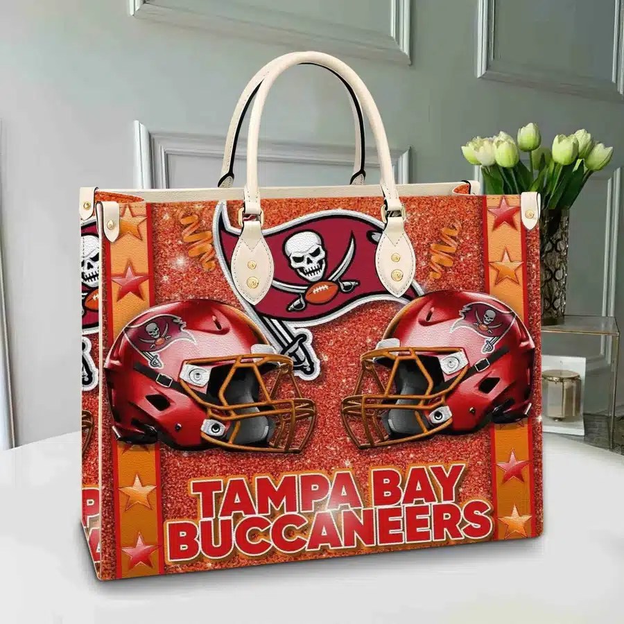 Tampa Bay Buccaneers Leather Hand Bag BB220