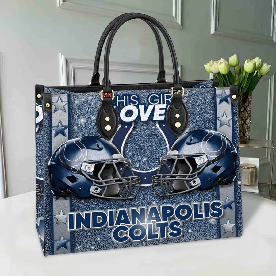 Indianapolis Colts Leather Hand Bag BB222