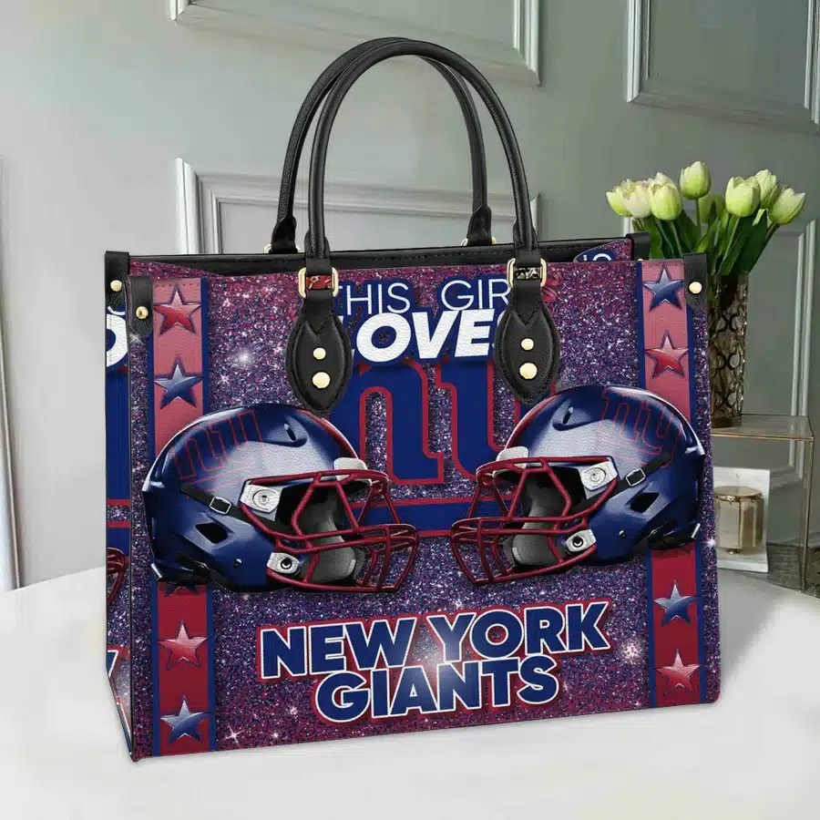 New York Giants Leather Hand Bag BB229