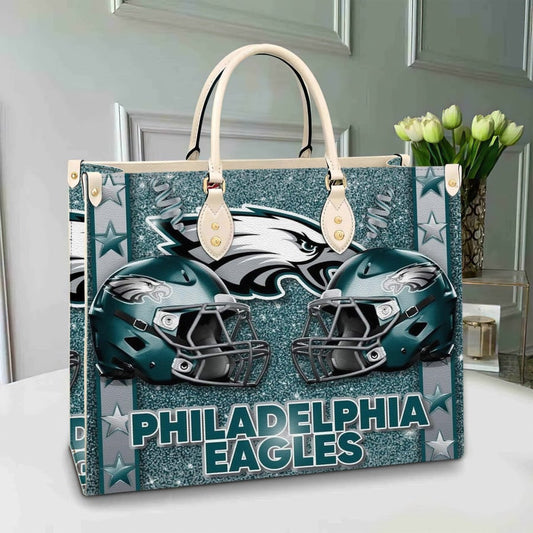 Philadelphia Eagles Leather Hand Bag BB246