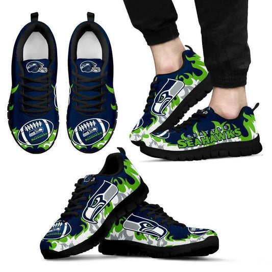 Seattle Seahawks Custom Sneakers For Fan HA25