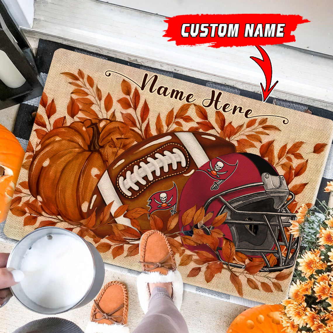 Tampa Bay Buccaneers  Fall Doormat New Collection AZBTDM000071
