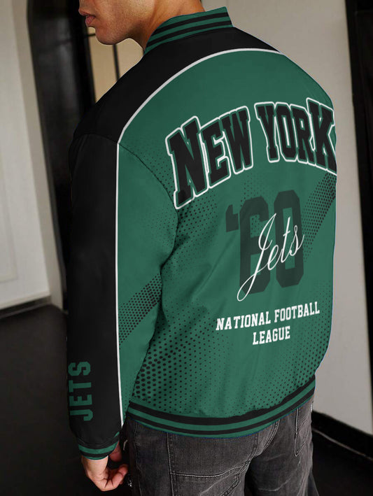 New York Jets National Football League Varsity Jacket AZBTVJK000463