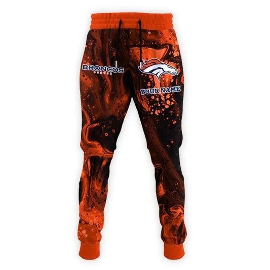 Denver Broncos Personalized Hoodie and Joggers AZCHD984
