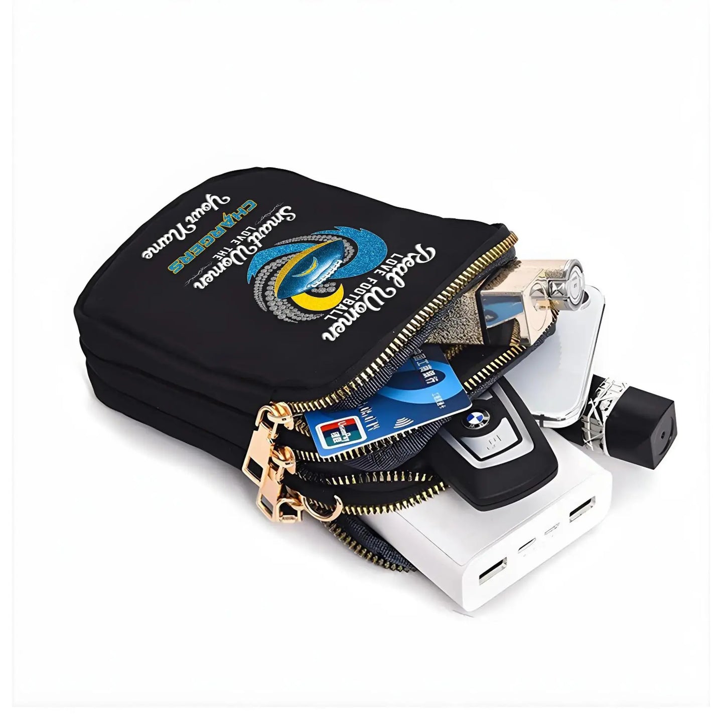 Los Angeles Chargers Mini Crossbody Bag for Women New Trending 2025 AZBT2DMCB000059