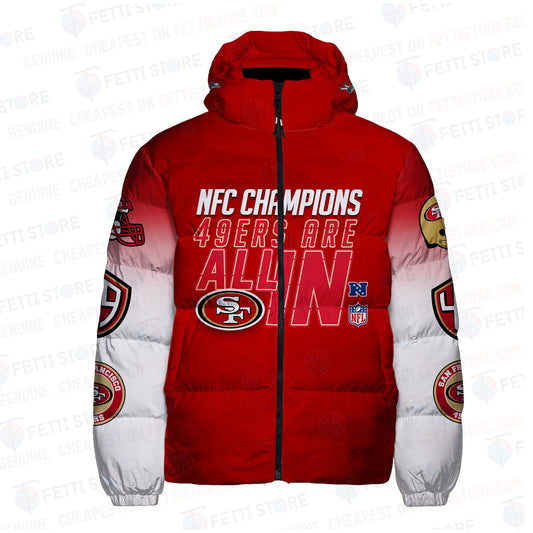 San Francisco 49ers  CozyCloud Down Jacket AZBTDWJ000062
