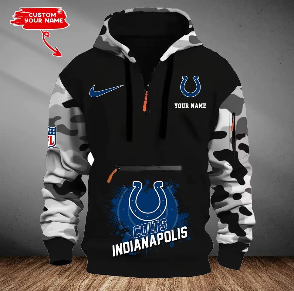 Indianapolis Colts Camouflage Hooded Sweatshirt HA45
