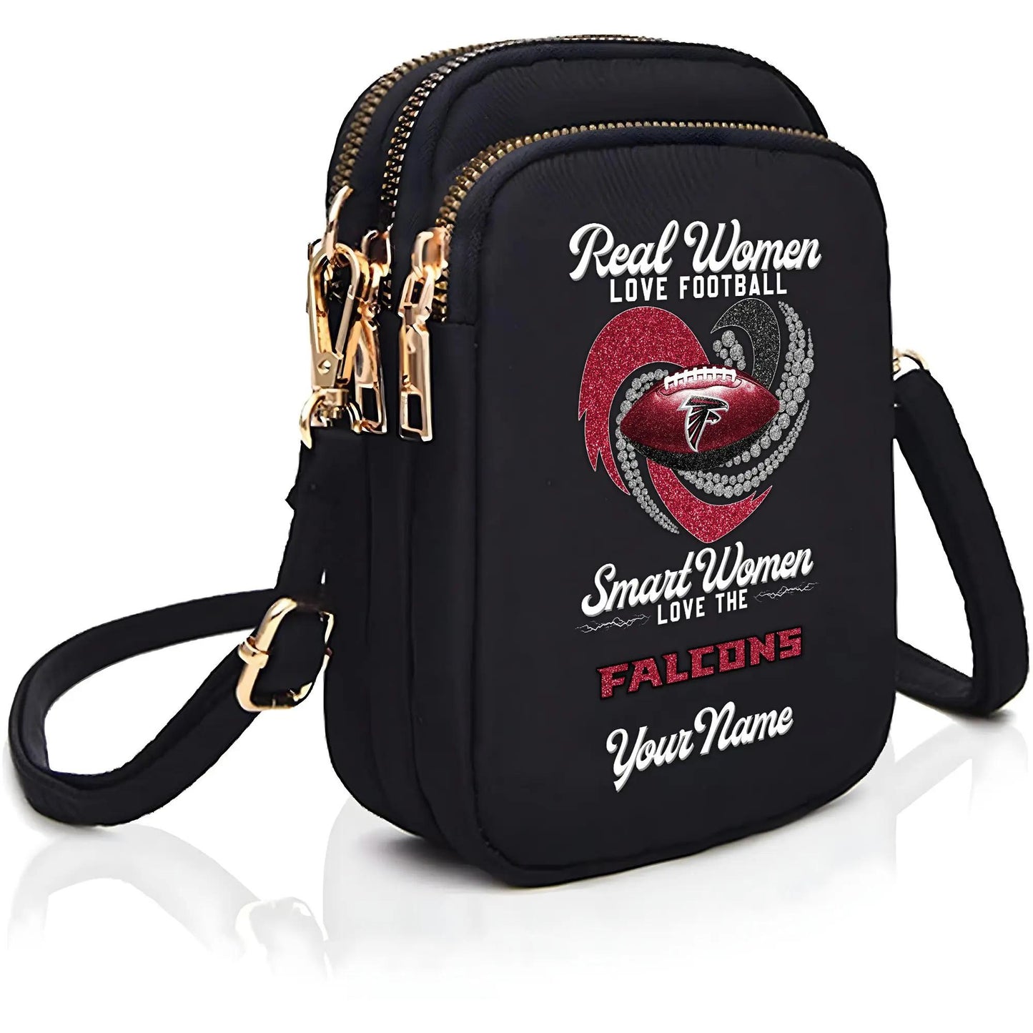 Atlanta Falcons Mini Crossbody Bag for Women New Trending 2025 AZBT2DMCB000006