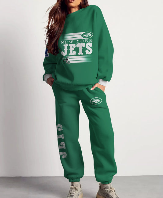 New York Jets Combo 3D Sweatsuit and Sweatpants Unisex CBSP204