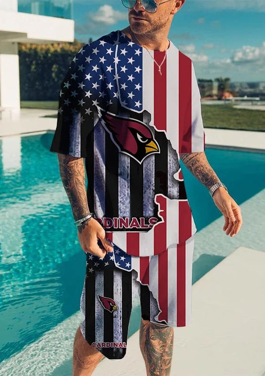 Arizona Cardinals T-shirt and Shorts AZTS467
