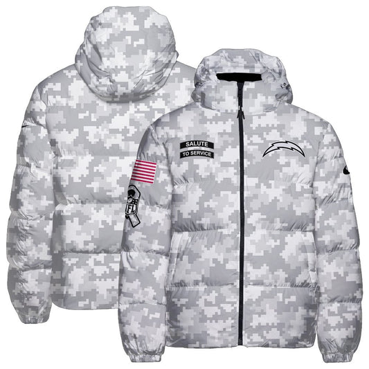 Los Angeles Chargers CozyCloud Down Jacket AZBTDWJ000265