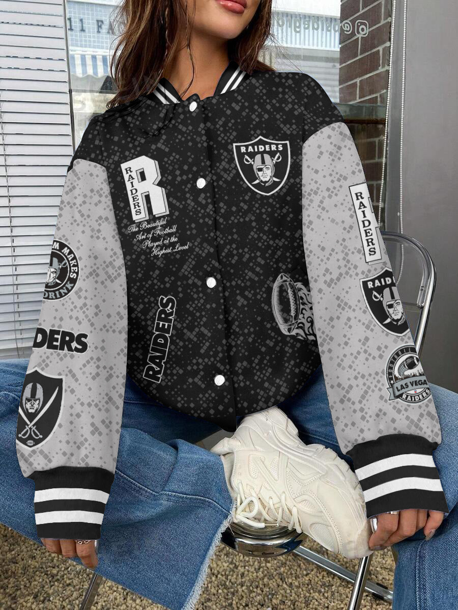 Las Vegas Raiders National Football League Varsity Jacket AZBTVJK000636