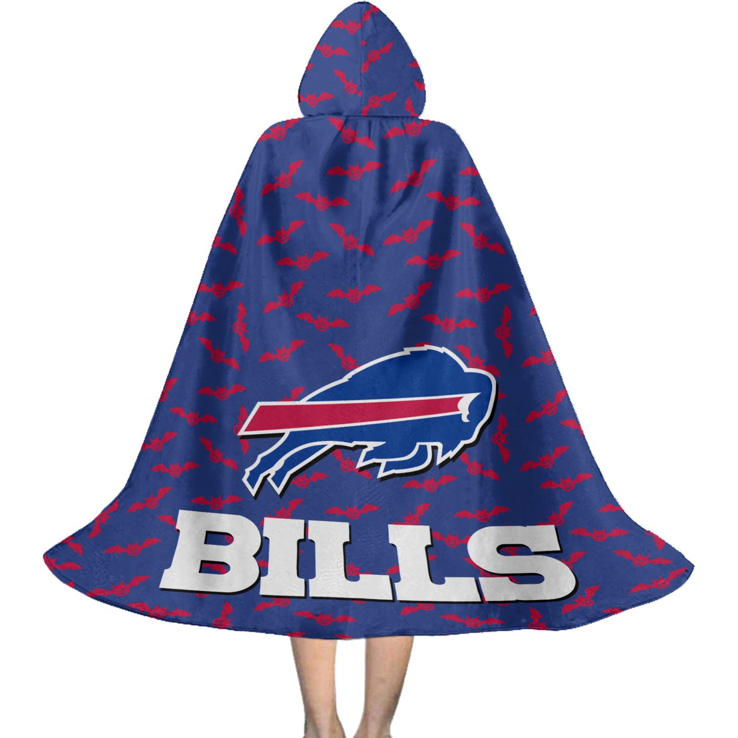 Buffalo Bills Halloween Bats Limited Edition All-Over Print Halloween Cloak