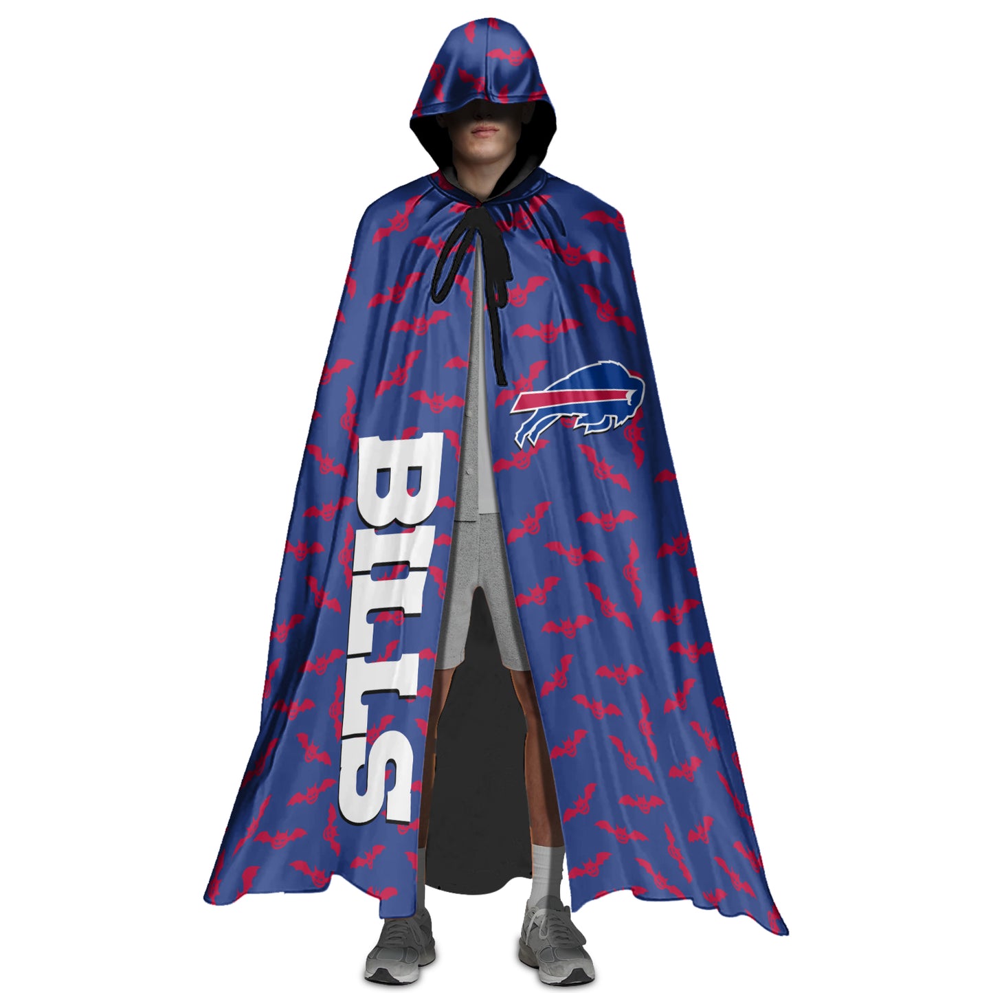 Buffalo Bills Halloween Bats Limited Edition All-Over Print Halloween Cloak