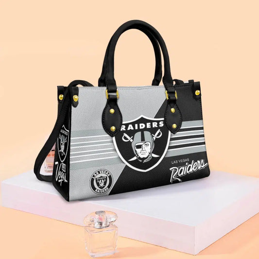 Las Vegas Raiders Leather Hand Bag BBLTHB647