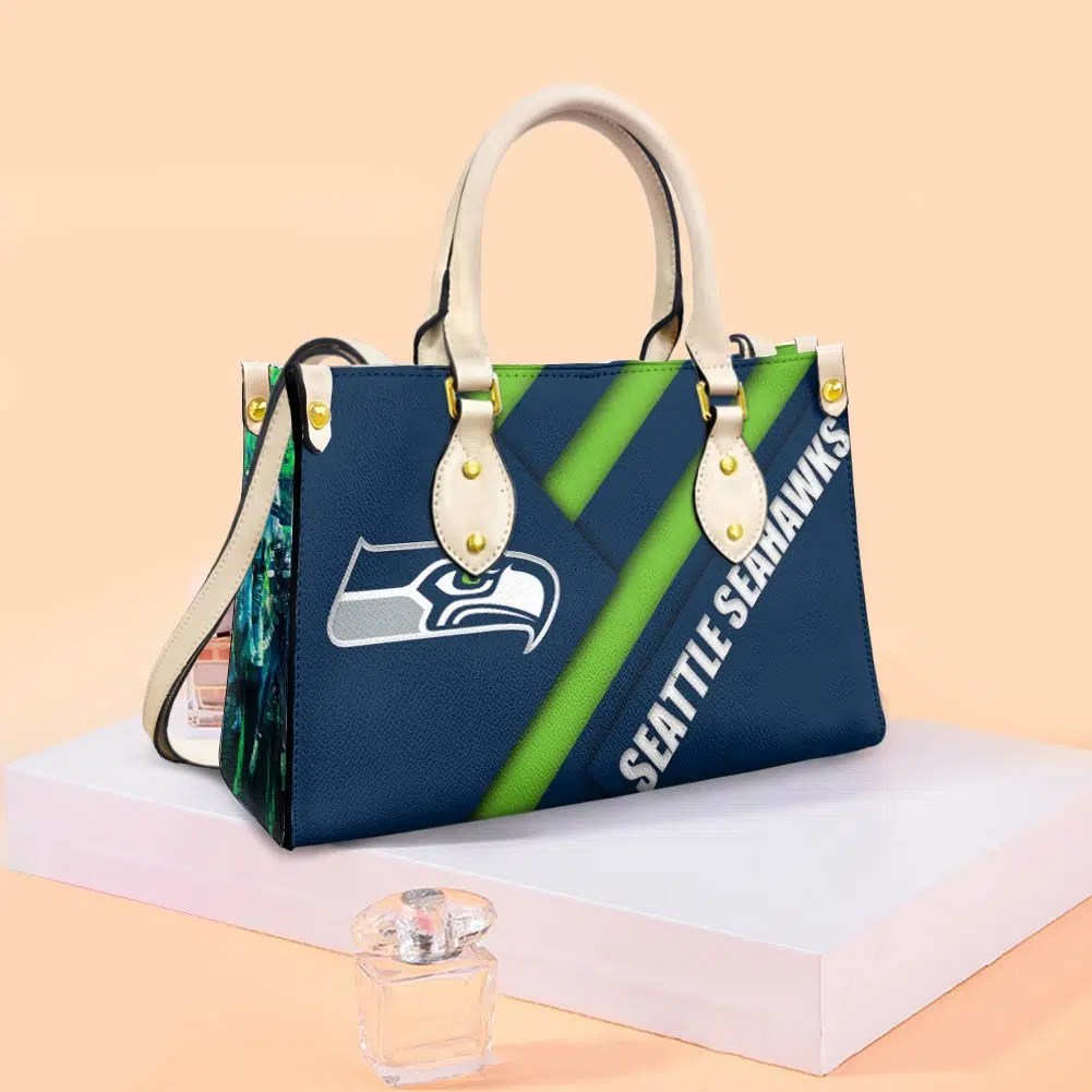 Seattle Seahawks Leather Hand Bag BBLTHB645