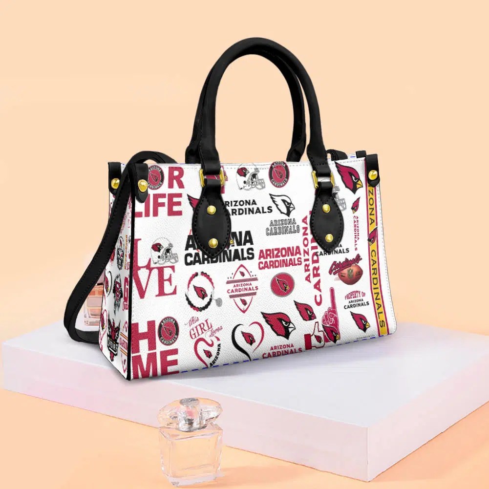 Arizona Cardinals Leather Hand Bag BBLTHB644