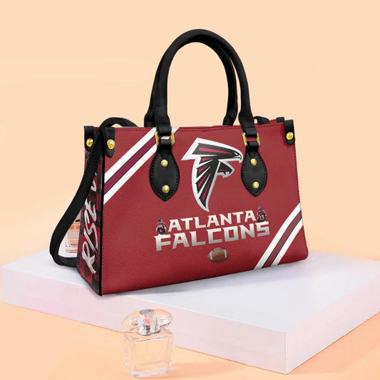Atlanta Falcons Leather Hand Bag BBLTHB639