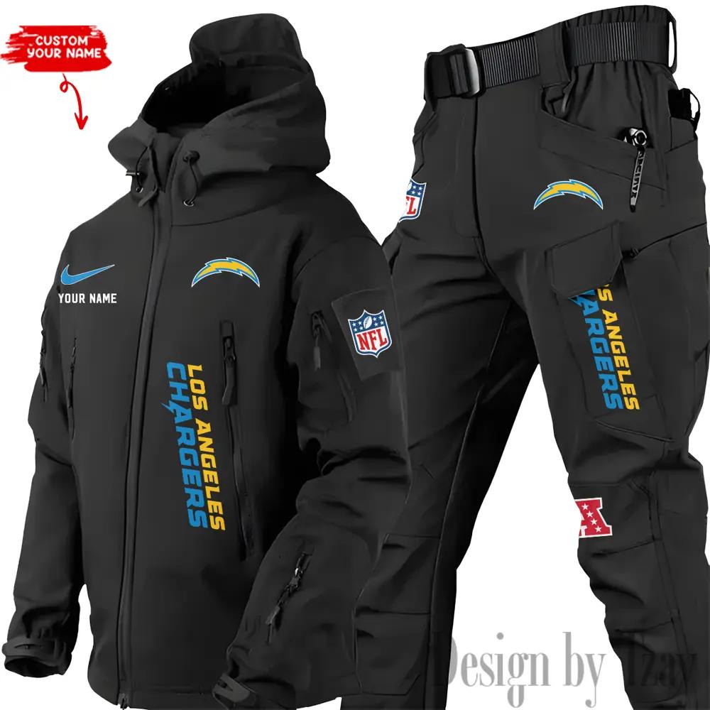 Los Angeles Chargers Outdoor Jacket and Pants 000053