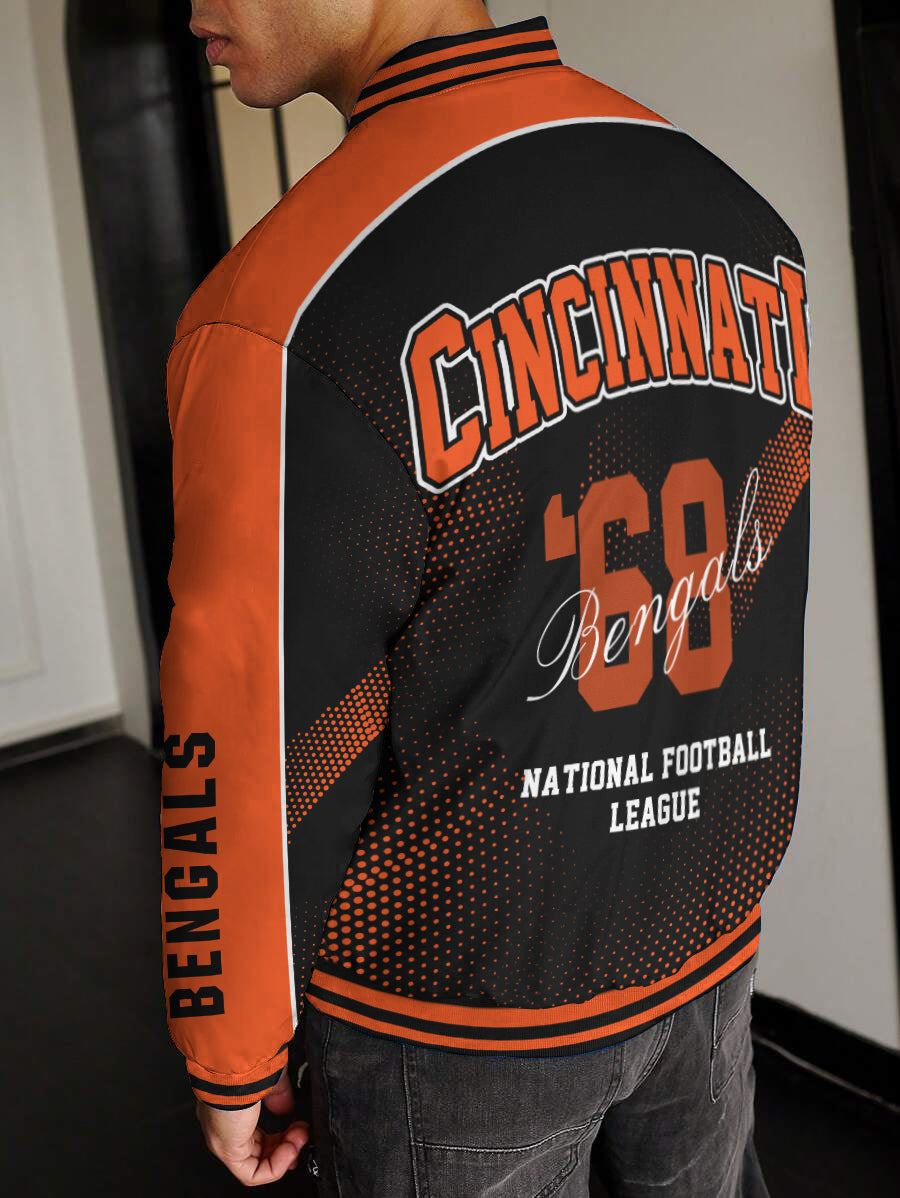 Cincinnati Bengals National Football League Varsity Jacket AZBTVJK000472