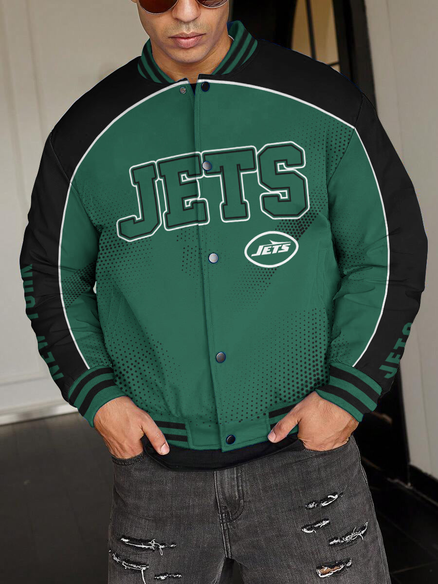 New York Jets National Football League Varsity Jacket AZBTVJK000463