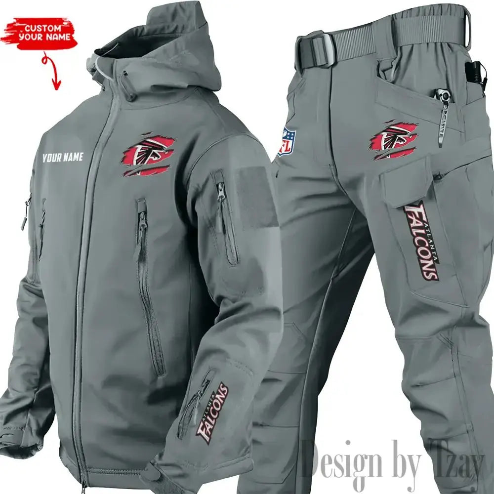 Atlanta Falcons Outdoor Jacket and Pants 000070