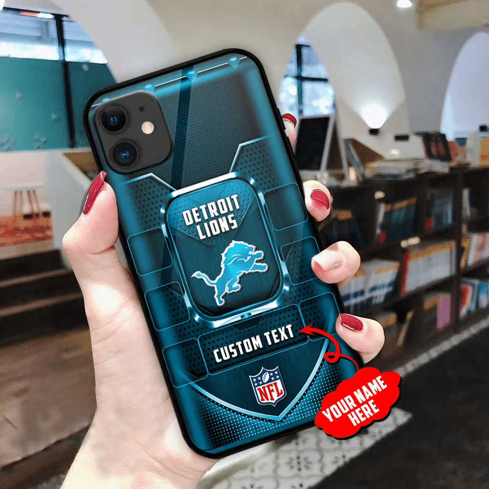 Detroit Lions Personalized Phone Case BG45