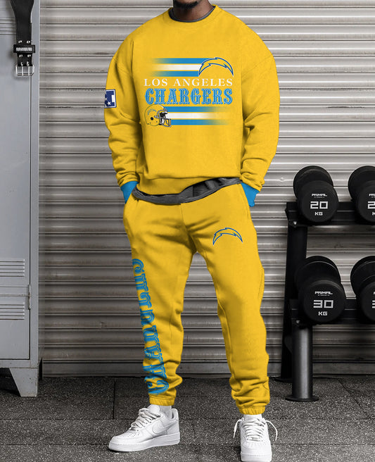 Los Angeles Chargers Combo 3D Sweatsuit and Sweatpants Unisex CBSP69