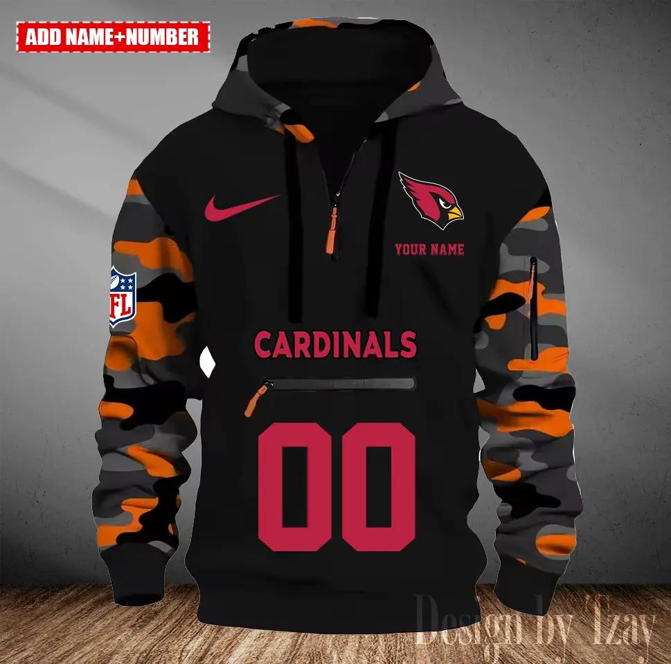 Arizona Cardinals Camouflage Hooded Sweatshirt HA01