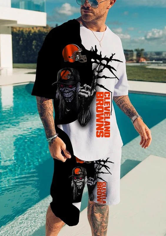 Cleveland Browns T-shirt and Shorts AZTS494