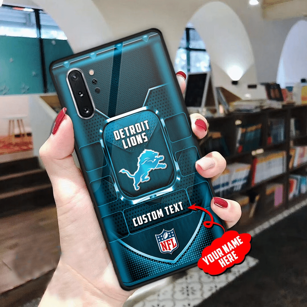 Detroit Lions Personalized Phone Case BG45