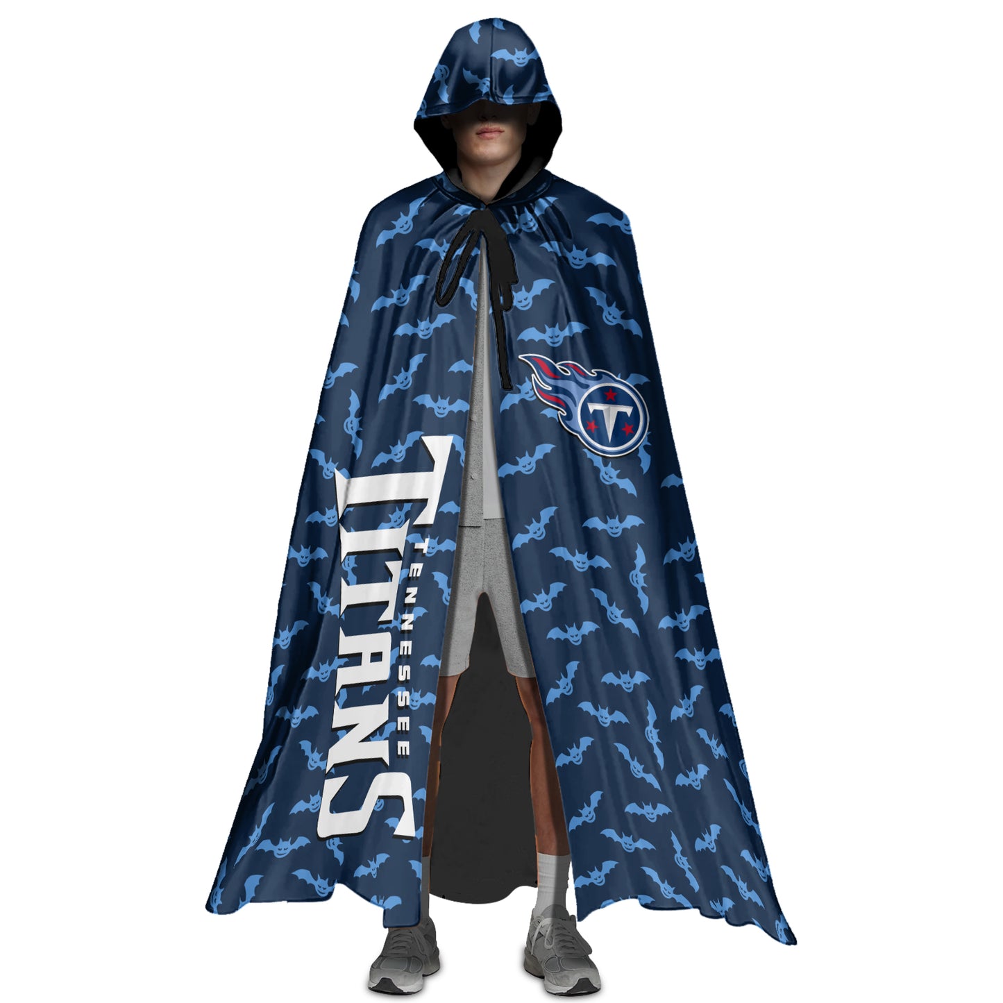 Tennessee Titans Halloween Bats Limited Edition All-Over Print Halloween Cloak