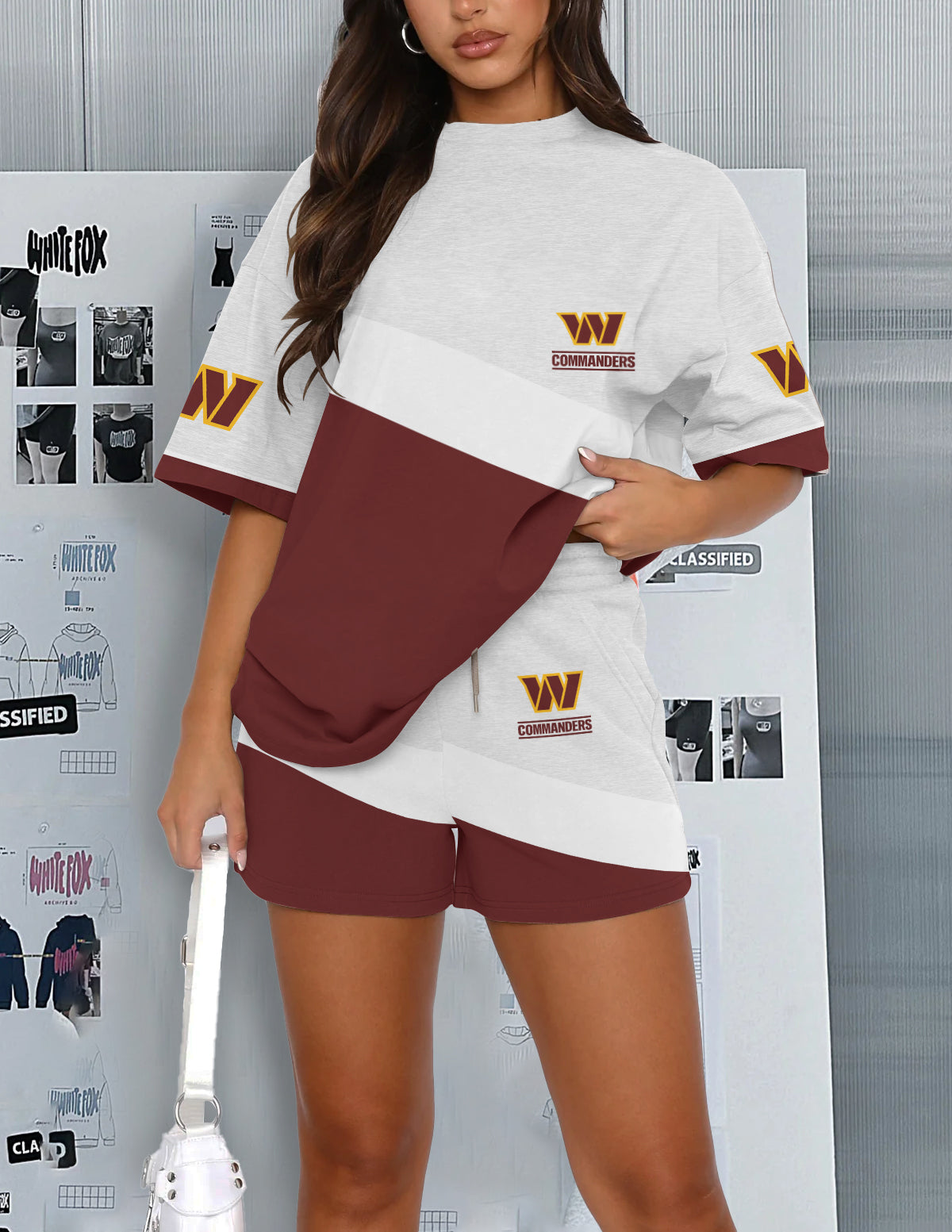 Washington Commanders Limited Edition Top And Shorts Two-Piece Suits (1)