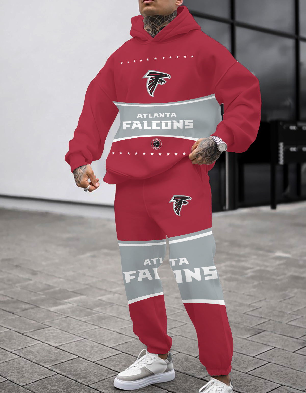 Atlanta Falcons Combo Pullover Hoodie And Sweatpants AZBTPHSP000326