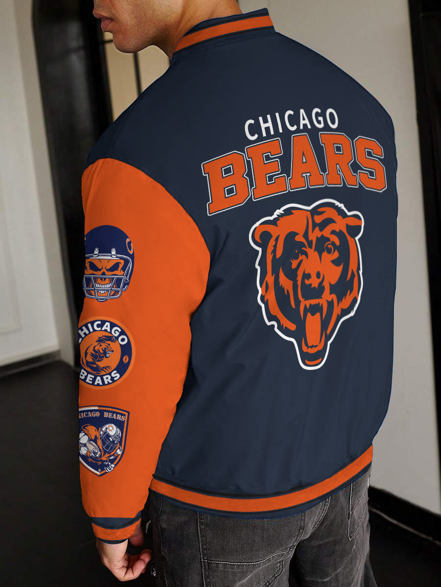 Chicago Bears National Football League Varsity Jacket AZBTVJK000422
