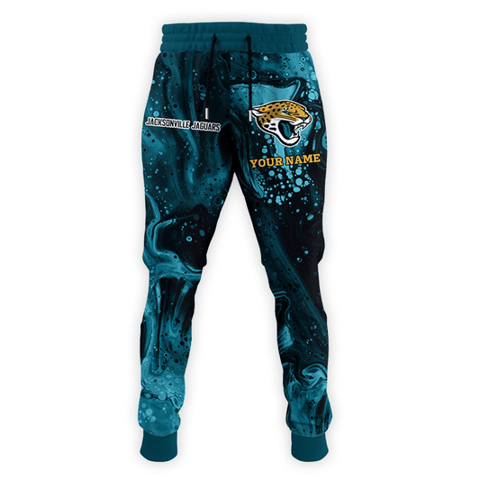 Jacksonville Jaguars Personalized Hoodie and Joggers AZCHD989