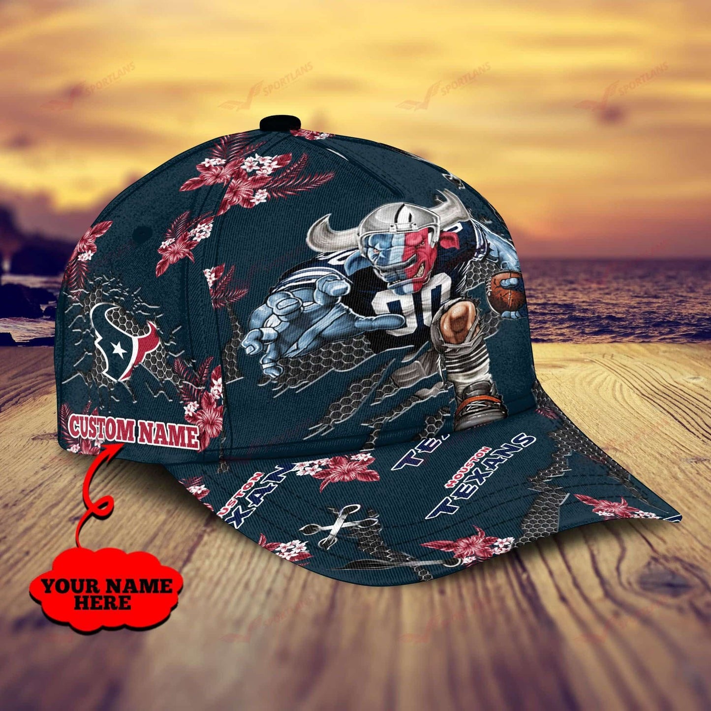 Houston Texans Personalized Classic Cap BB608