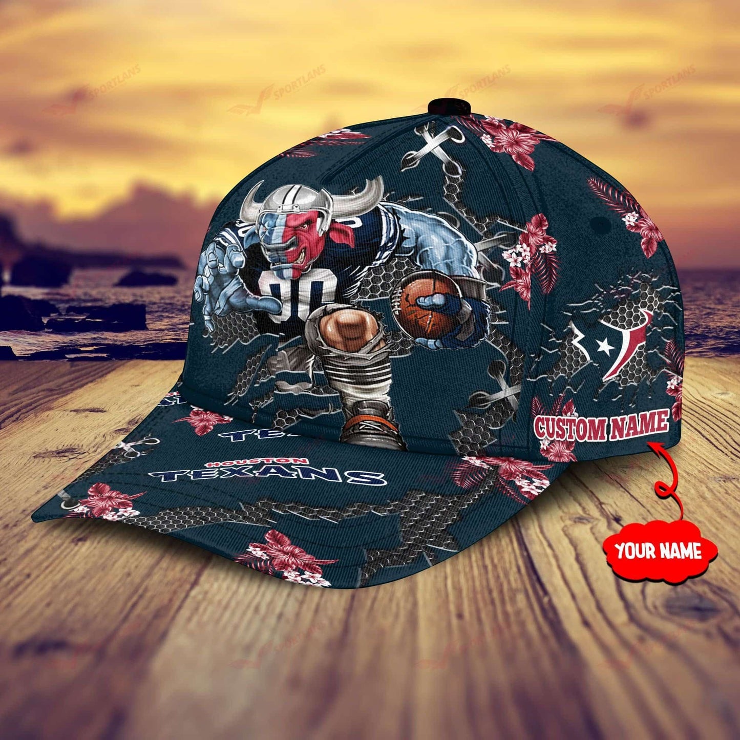 Houston Texans Personalized Classic Cap BB608