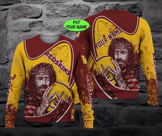 Washington Redskins Personalized All Over Printed BB661