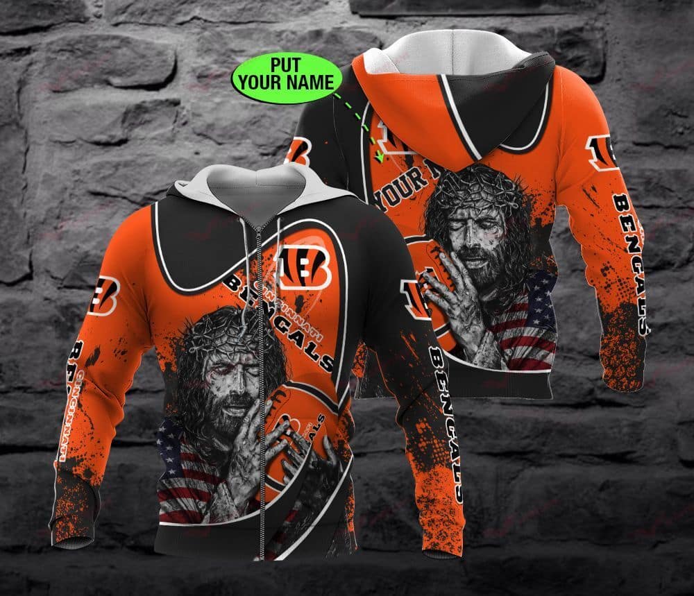 Cincinnati Bengals Personalized All Over Printed BB639
