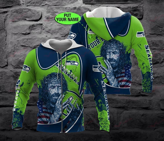 Seattle Seahawks Personalized All Over Printed BB658