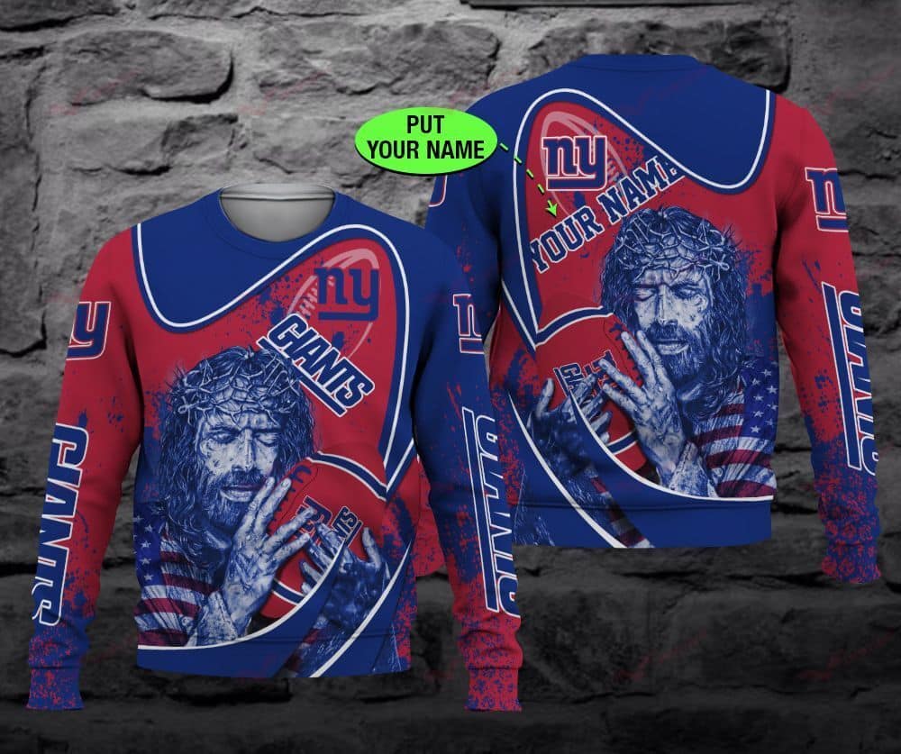 New York Giants Personalized All Over Printed BB654