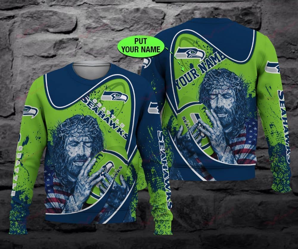 Seattle Seahawks Personalized All Over Printed BB658