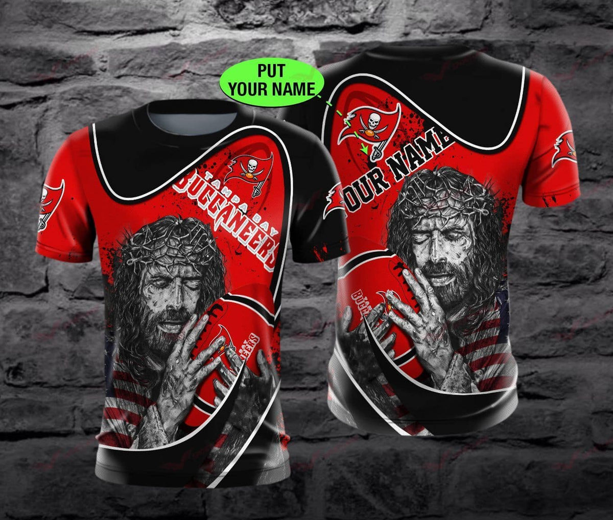 Tampa Bay Buccaneers Personalized All Over Printed BB659